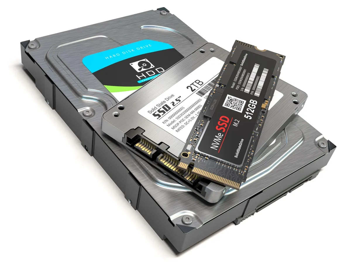 HDD / SSD / NVMe